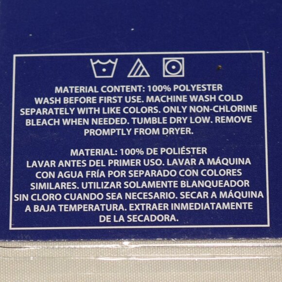 NEW Huntington Home Embroidered Microfiber 4 Piece Bed Sheet Set King Beige Aldi - Picture 4 of 7